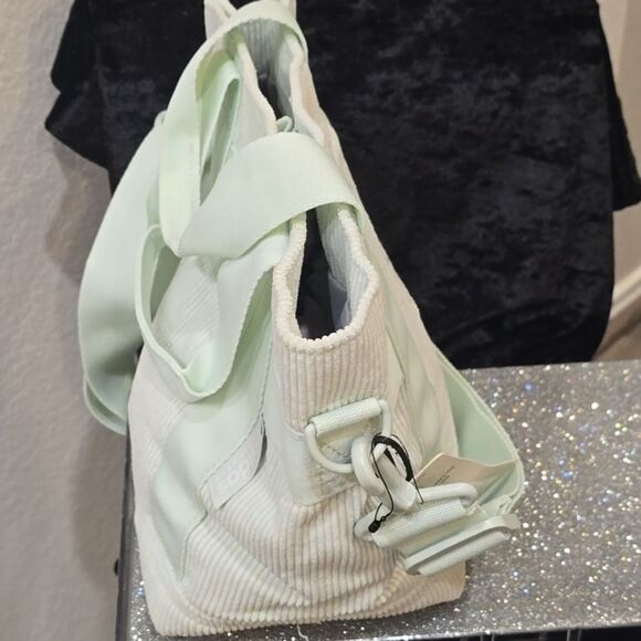 Adidas Corduroy Mini Tote Bag- Linen Green - Picture 10 of 11